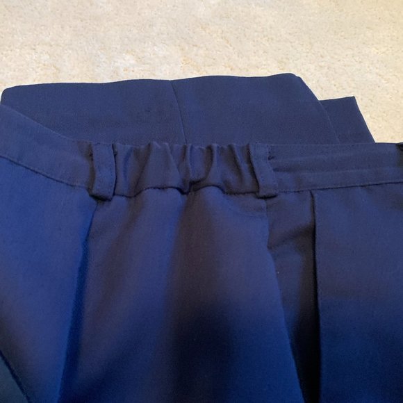 Two pair JW Collection Dress Trousers Black and Navy Size 14 - Picture 4 of 9